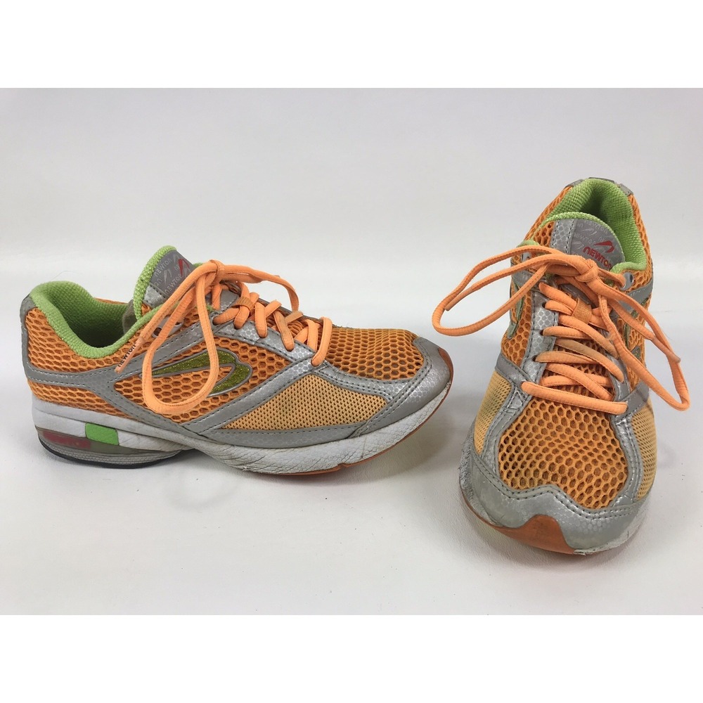 Newton Terra Momentum Running Orange Lime 00210 Women Training Sneakers Size 7.5